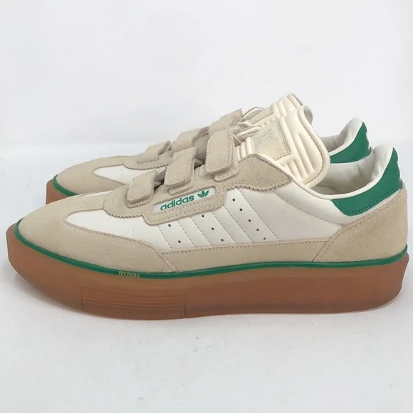 Adidas Womens Ivy Park X Super Sleek 3 Strap GY1777 Wonder White Gum - Size 12 - Picture 6 of 15